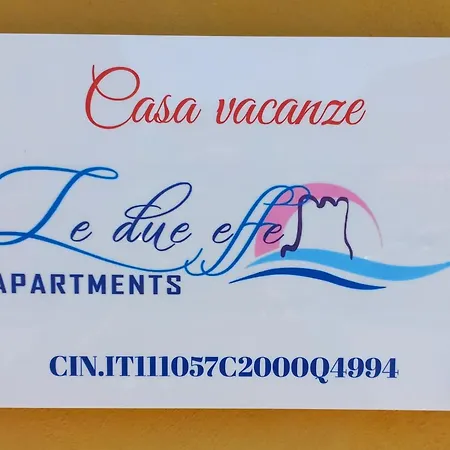 Le Due F Apartment Portoscuso